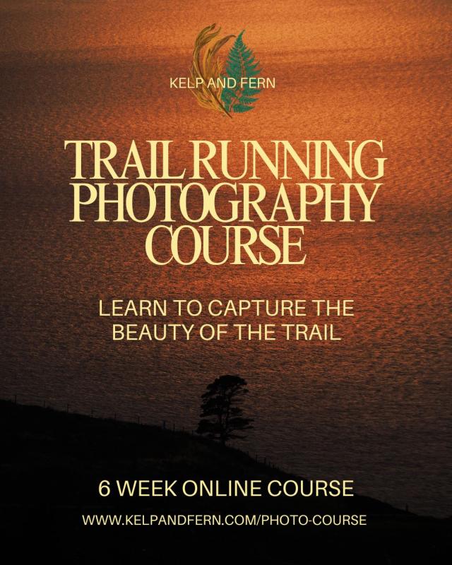 online trail running photography course